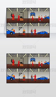 eps汽车维修行业 eps格式汽车维修行业素材图片 eps汽车维修行业设计模板 
